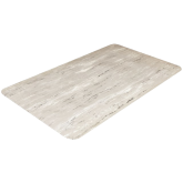 Crown Workers Delight Spiffy Vinyl Dry Area Anti-Fatigue Mat - 2' x 3', Gray